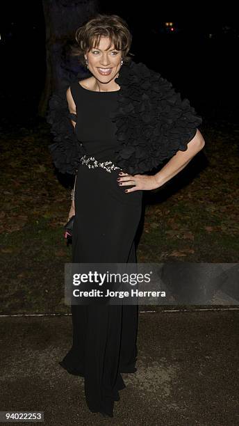 Kate Silverton attends The Berkeley Square Christmas Ball on December 3, 2009 in London, England.