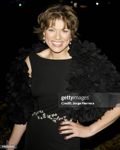 Kate Silverton attends The Berkeley Square Christmas Ball on December 3, 2009 in London, England.