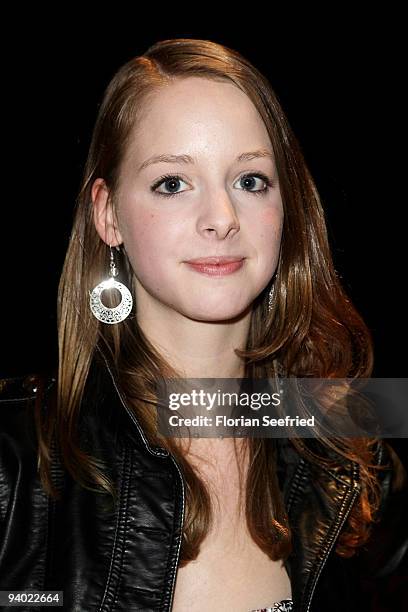 Actress Amelie Plaas-Link attends the photo call of 'Fruehlings Erwachen' at Radialsystem V on December 5, 2009 in Berlin, Germany.