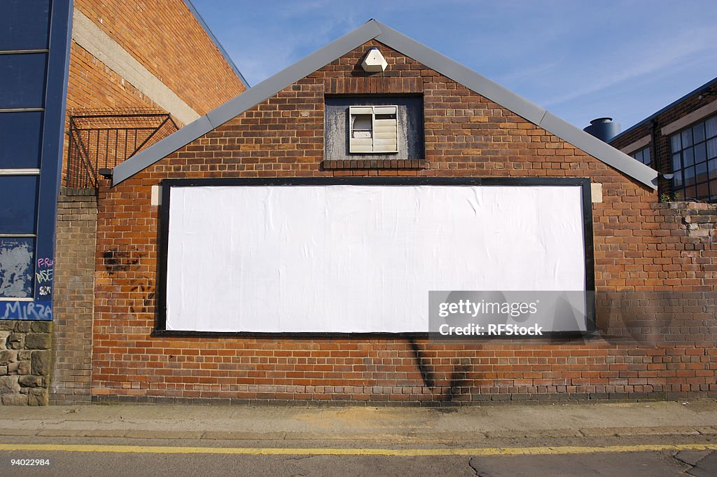 Real Blank Billboard