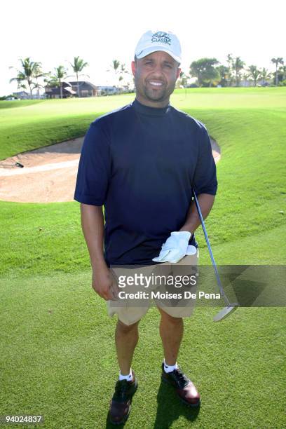 Placido Polanco attends the David Ortiz Celebrity Golf Classic Golf Tournament on December 5, 2009 in Cap Cana, Dominican Republic.