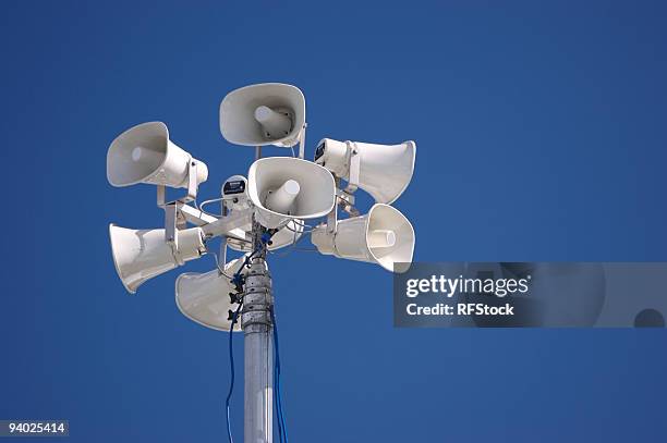 public address system - public address system stock pictures, royalty-free photos & images