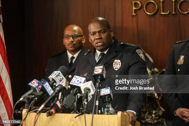 Baton Rouge Police Chief Murphy Paul announces the disciplinary decision on the officers who shot Alton Sterling in 2016 at the Baton Rouge Police...