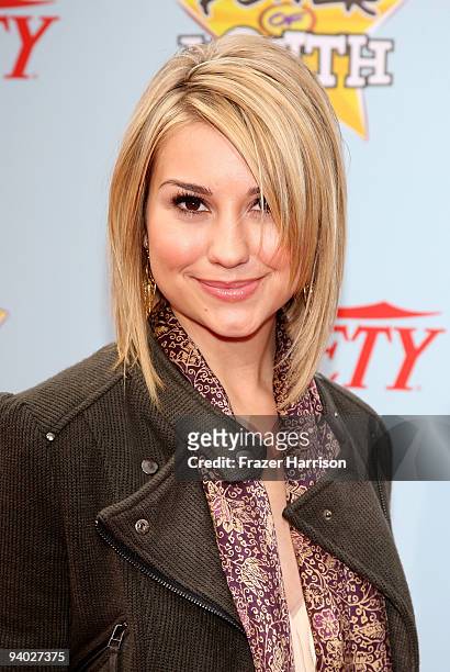 Actress Chelsea Staub arrives at Variety's 3rd Annual Power of Youth Event at Paramount Studios, on December 5, 2009 in Los Angeles, California.