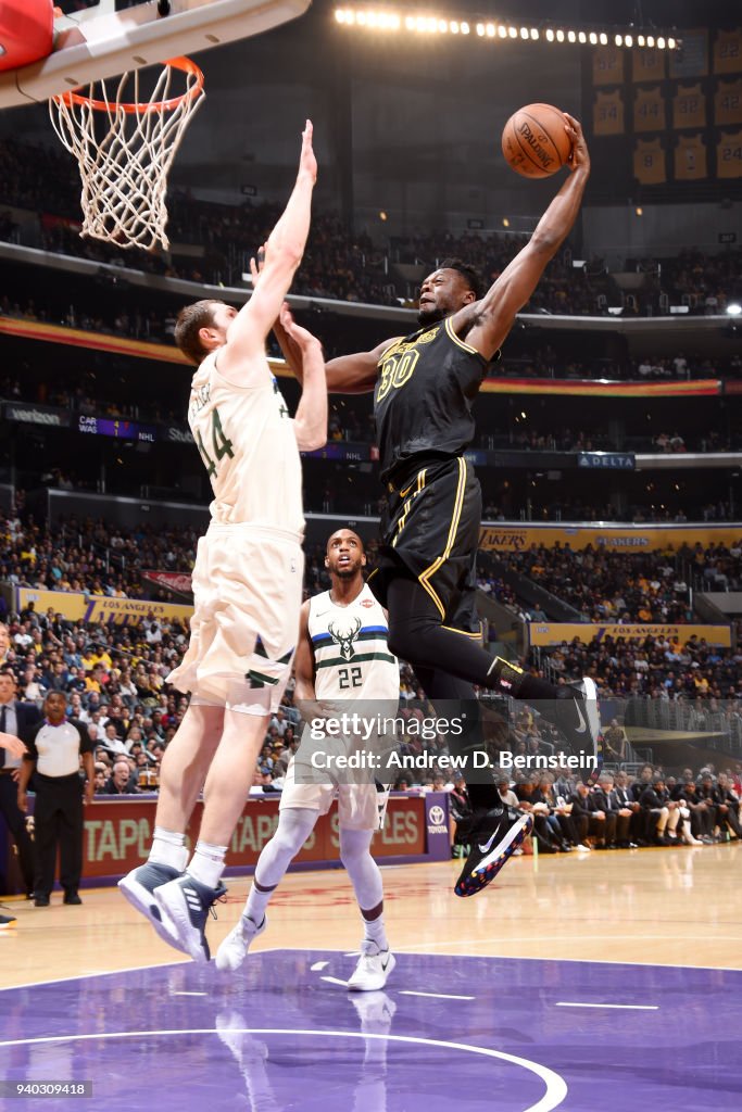 Milwaukee Bucks v Los Angeles Lakers