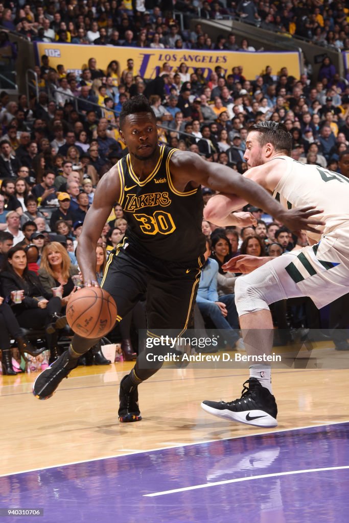 Milwaukee Bucks v Los Angeles Lakers