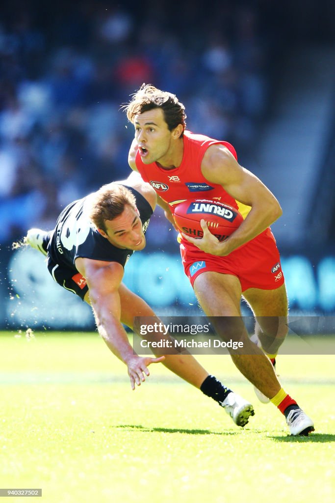 AFL Rd 2 - Carlton v Gold Coast