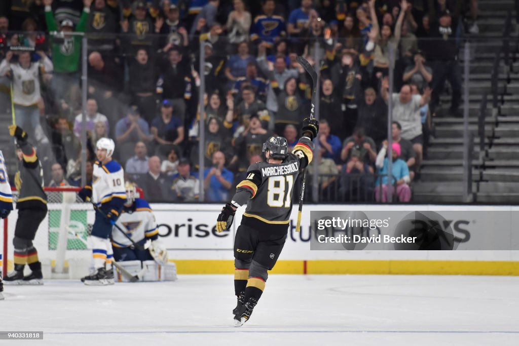 St. Louis Blues v Vegas Golden Knights