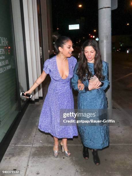 Inanna Sarkis is seen on March 30, 2018 in Los Angeles, California.