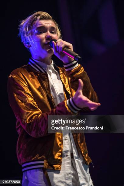Martinus of Marcus & Martinus performs on stage at Fabrique on March 30, 2018 in Milan, Italy.
