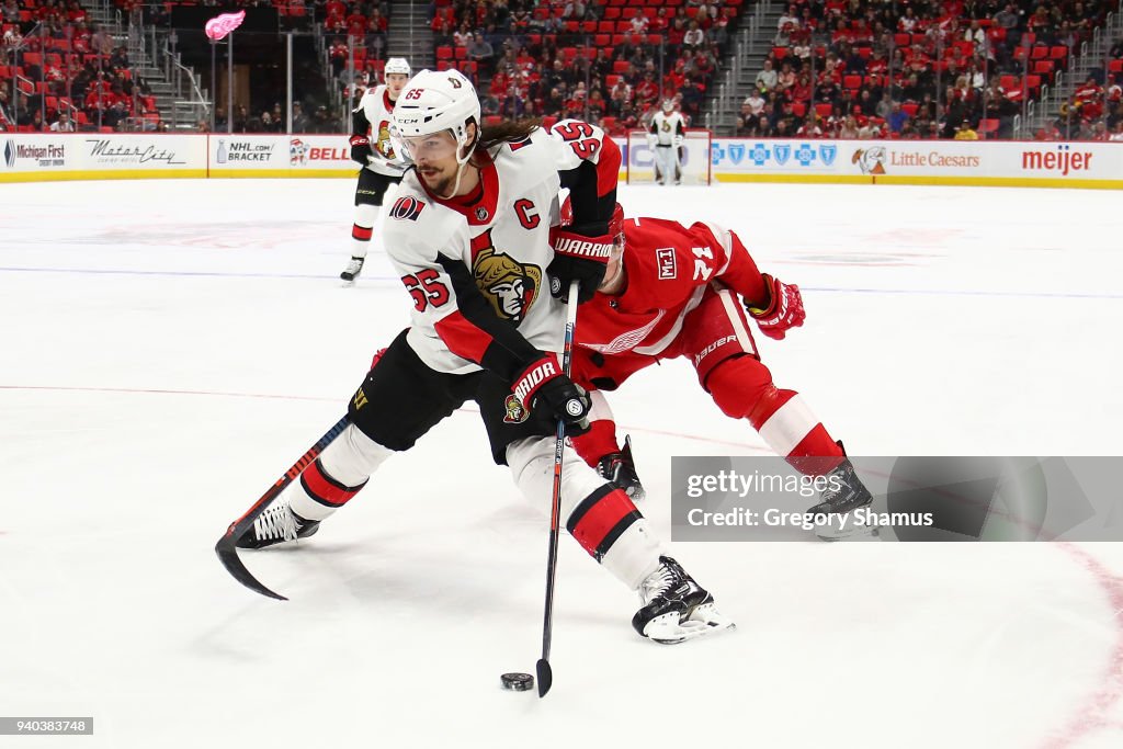 Ottawa Senators v Detroit Red Wings