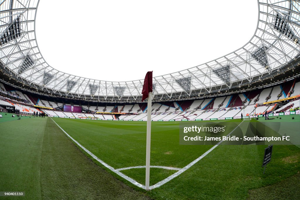 West Ham United v Southampton - Premier League