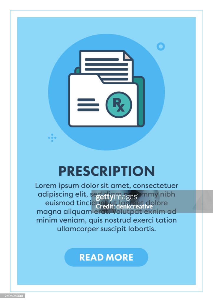 Medication Script Signs Prescription Sign High-Res Vector Graphic - Getty Images