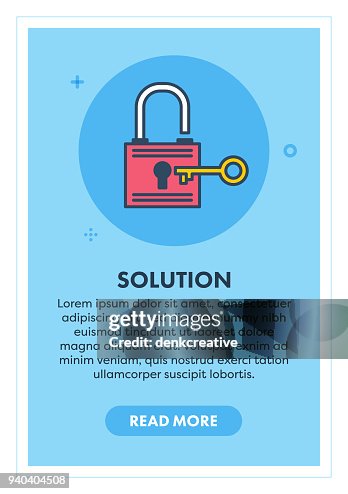 Solution Sign High-Res Vector Graphic - Getty Images