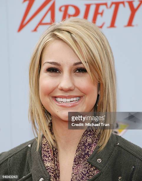 Actress Chelsea Staub arrives to Variety's 3rd Annual "Power of Youth" event held at the Paramount Studios - backlot on December 5, 2009 in Los...