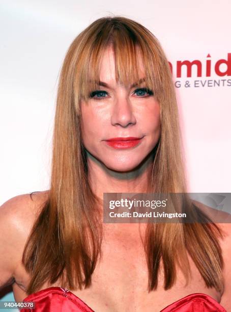 Actress Caroline Williams attends the 6th Annual Rock Against MS benefit concert and award show at the Los Angeles Theatre on March 31, 2018 in Los...