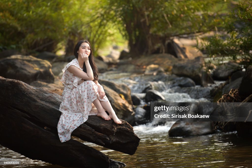 Beautiful Girl Sitting Lonely At The River High-Res Stock Photo ... Image DK Metcalf image beautiful image beautiful image beautiful image beautiful - Beautiful Girl Sitting Lonely At The River High-Res Stock Photo ...