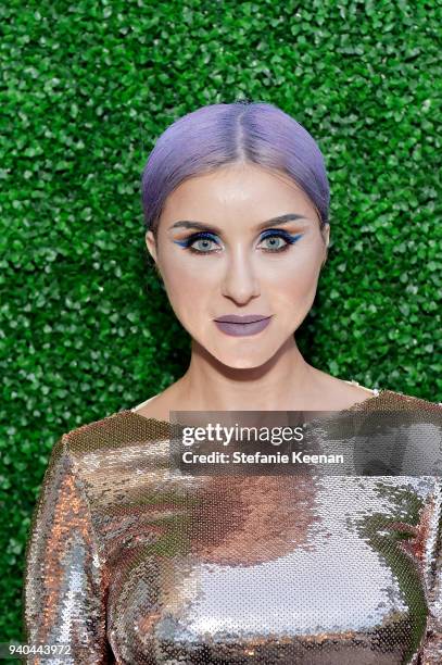 Claudia Soare attends KKWxMario Dinner at Jean-Georges Beverly Hills on March 31, 2018 in Beverly Hills, California.