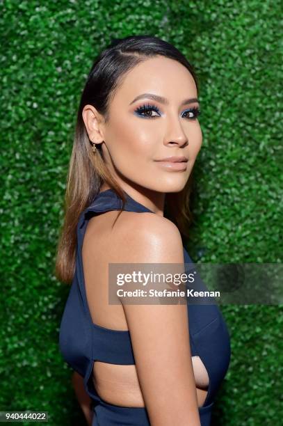 Desi Perkins attends KKWxMario Dinner at Jean-Georges Beverly Hills on March 31, 2018 in Beverly Hills, California.