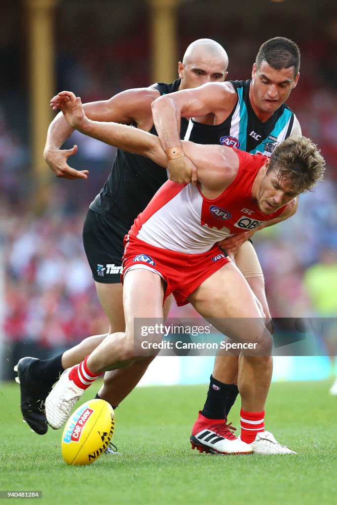 AFL Rd 2 - Sydney v Port Adelaide