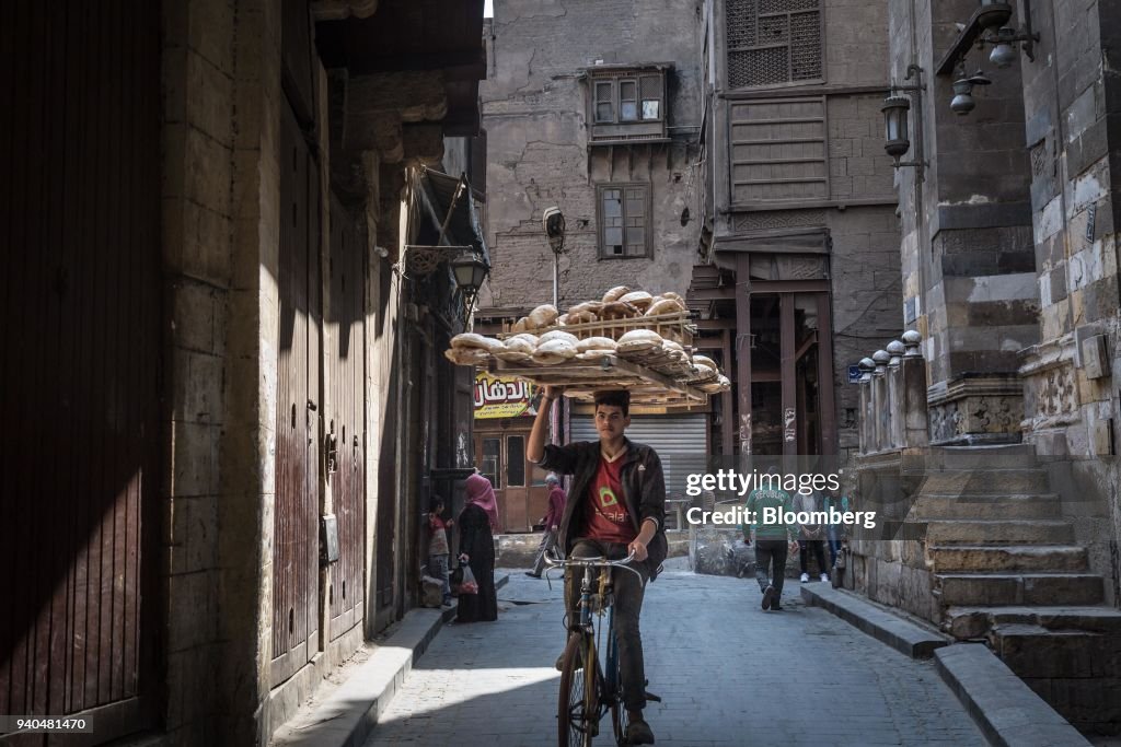 General Economy And Political Posters Ahead Of Egypt Election