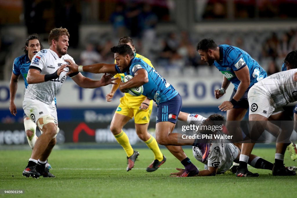 Super Rugby Rd 7 - Blues v Sharks