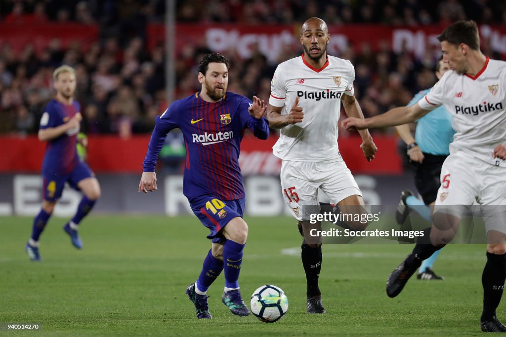 Sevilla v FC Barcelona - La Liga Santander