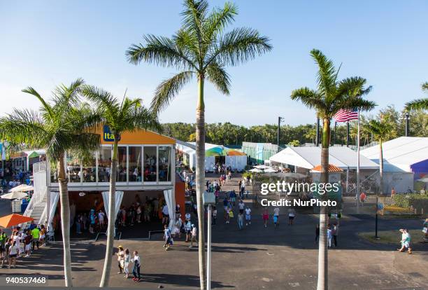 Sights &amp; Scenes of from the last Miami Open at Key Biscayne in Key Biscayne, on March 31, 2018.