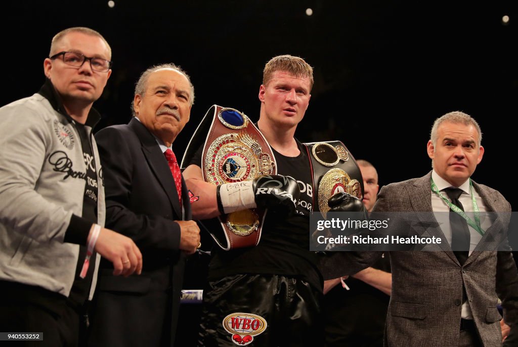 Anthony Joshua v Joseph Parker -  World Heavyweight Title Fight