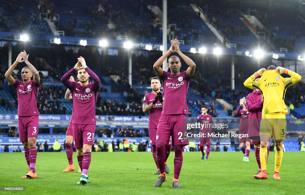 Everton v Manchester City - Premier League
