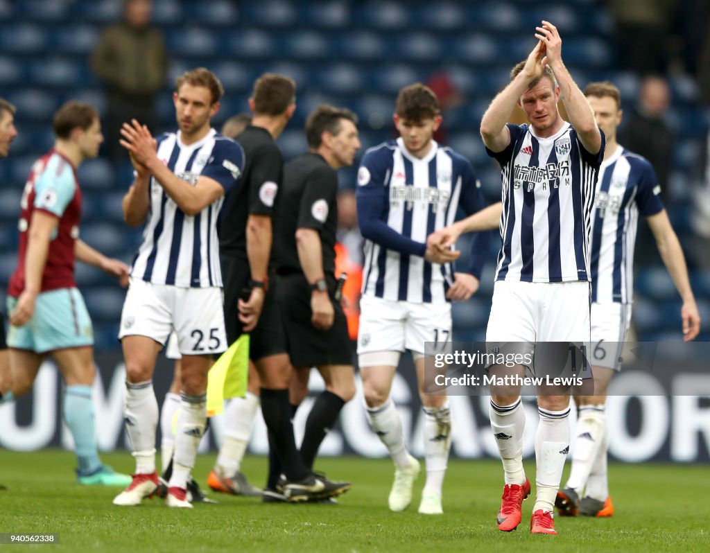 West Bromwich Albion v Burnley - Premier League