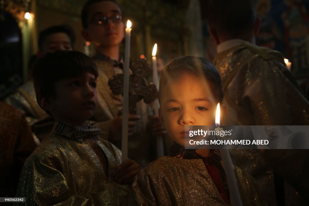 PALESTINIAN-GAZA-CHRISTIANITY-EASTER