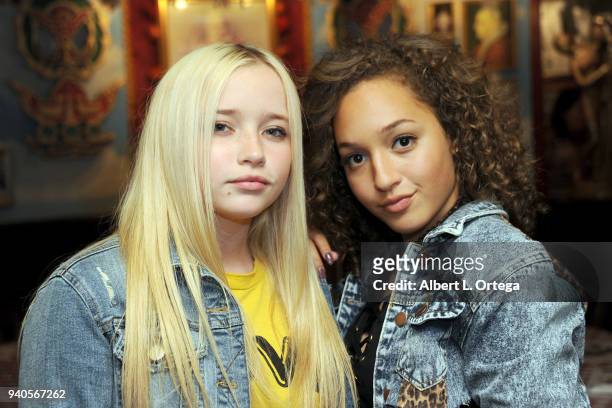 Elam Roberson and Electra celebrate Connor Shane's Birthday held at Buca Di Beppo at Universal CityWalk on March 31, 2018 in Universal City,...