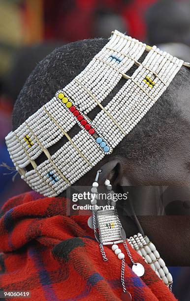 africana joias - tribo africana oriental imagens e fotografias de stock