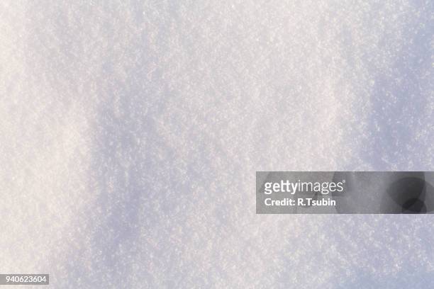 fresh cold white snow - snow land stock pictures, royalty-free photos & images
