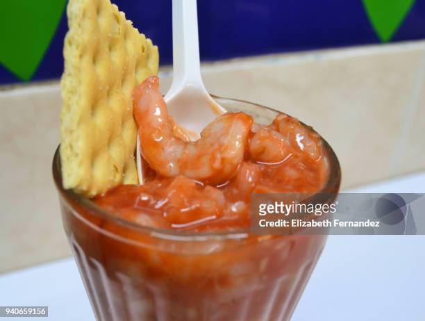 gambas ceviche, shrimp ceviche - gambas ストックフォトと画像