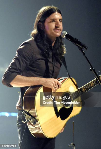 Seth Avett of The Avett Brothers performs at The Sacramento Community Theater on March 30, 2018 in Sacramento, California.