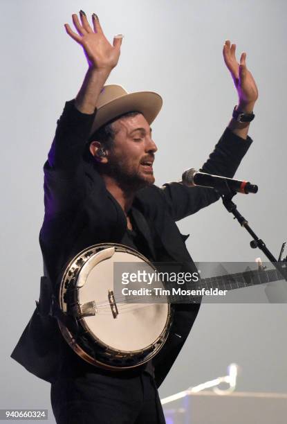 Scott Avett of The Avett Brothers performs at The Sacramento Community Theater on March 30, 2018 in Sacramento, California.