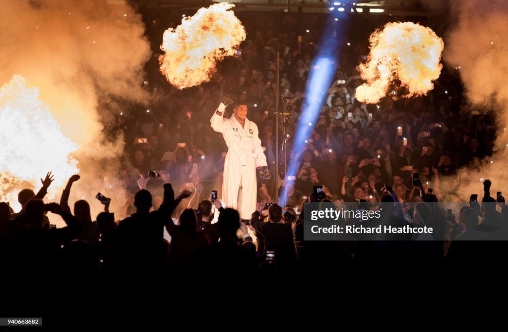 Anthony Joshua v Joseph Parker -  World Heavyweight Title Fight