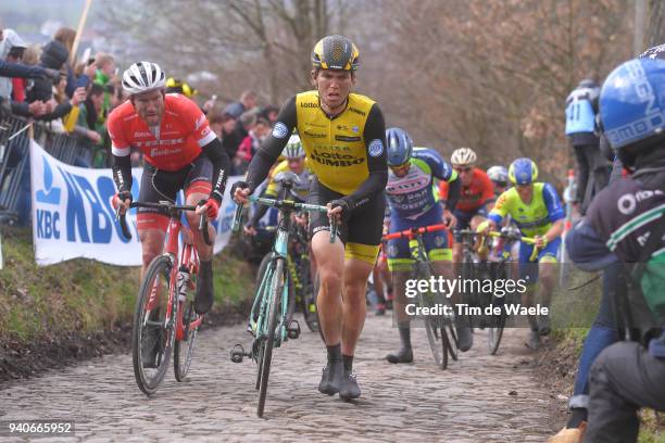 Amund Grondahl Jansen of Norway and Team LottoNL - Jumbo / during the 102nd Tour of Flanders 2018 - Ronde Van Vlaanderen a 264,7km race from...