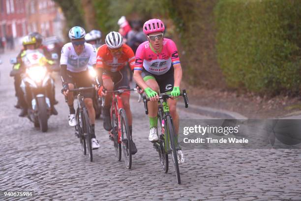 Sebastian Langeveld of The Netherlands and Team EF Education First - Drapac P/B Cannondale / Mads Pedersen of Denmark and Team Trek Segafredo / Dylan...