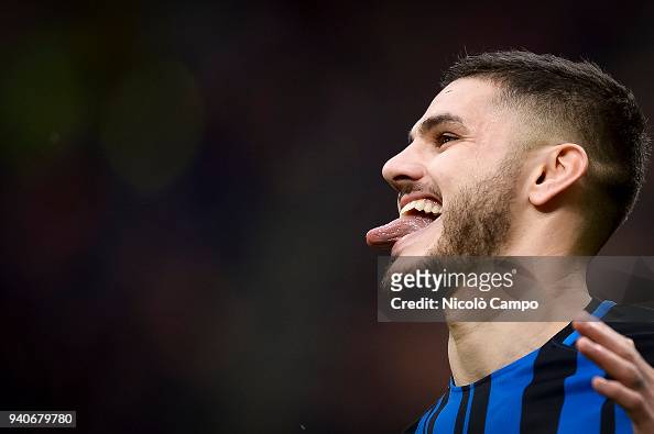 Mauro Icardi of FC Internazionale sticks out his tongue during the... News  Photo - Getty Images