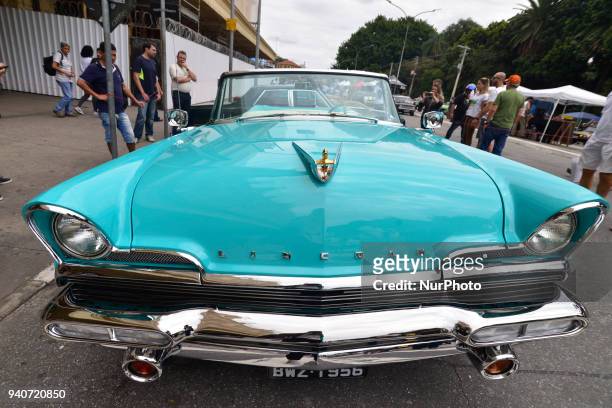 Meeting of Ancient cars in Sao Paulo, Brazil, on 1st April, 2018. Every first Sunday of the month, the Estação da Luz in São Paulo turns into an epic...