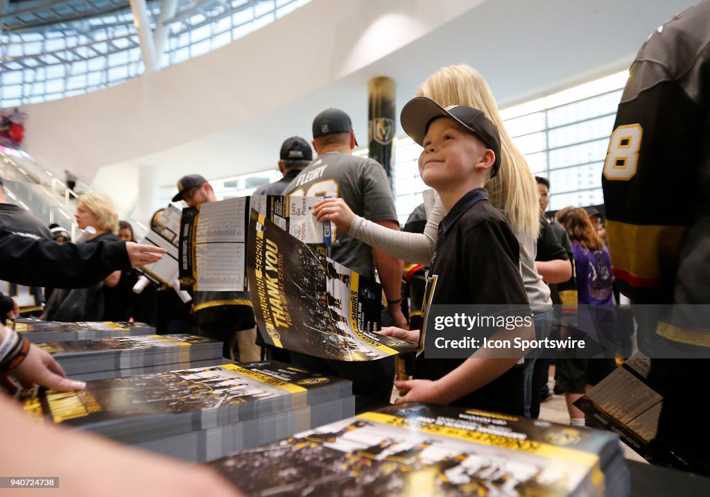 NHL: MAR 31 Sharks at Golden Knights