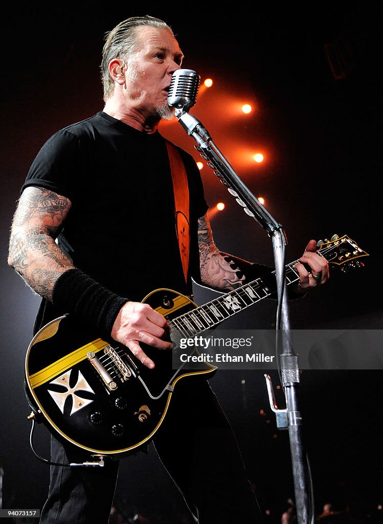 Metallica Performs At Mandalay Bay In Las Vegas