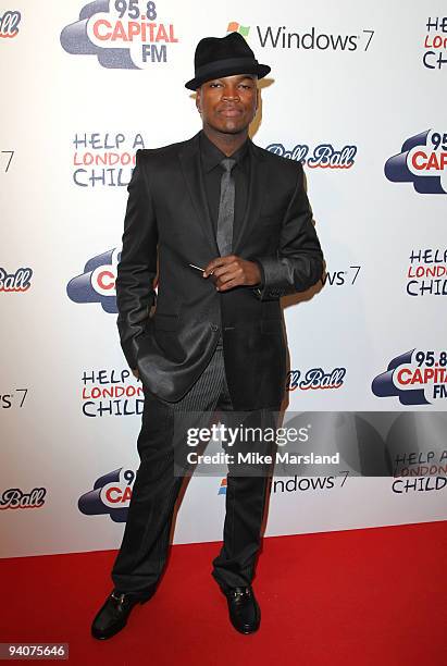 Ne-Yo attends the Capital FM Jingle Bell Ball - Day 2 at 02 Arena on December 6, 2009 in London, England.