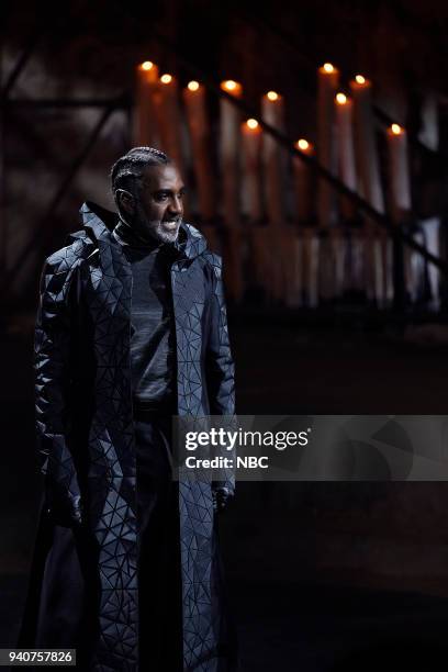 Rehearsal -- Pictured: Norm Lewis as Caiaphas --