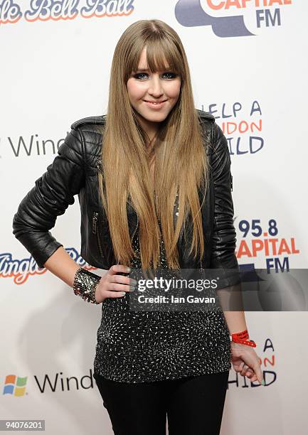 Esmee Denters attends the Capital FM Jingle Bell Ball - Day 2 at 02 Arena on December 6, 2009 in London, England.