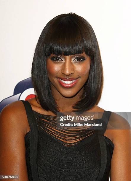 Alexandra Burke attends the Capital FM Jingle Bell Ball - Day 2 at 02 Arena on December 6, 2009 in London, England.