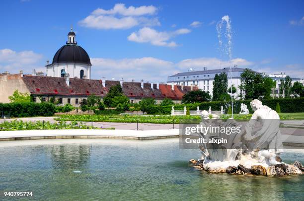 salesian church, vienna - centro de viena imagens e fotografias de stock